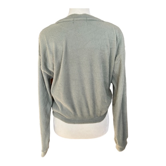 Streetwear society Womens ribbed cropped sweatshirt size medium - Picture 5 of 5